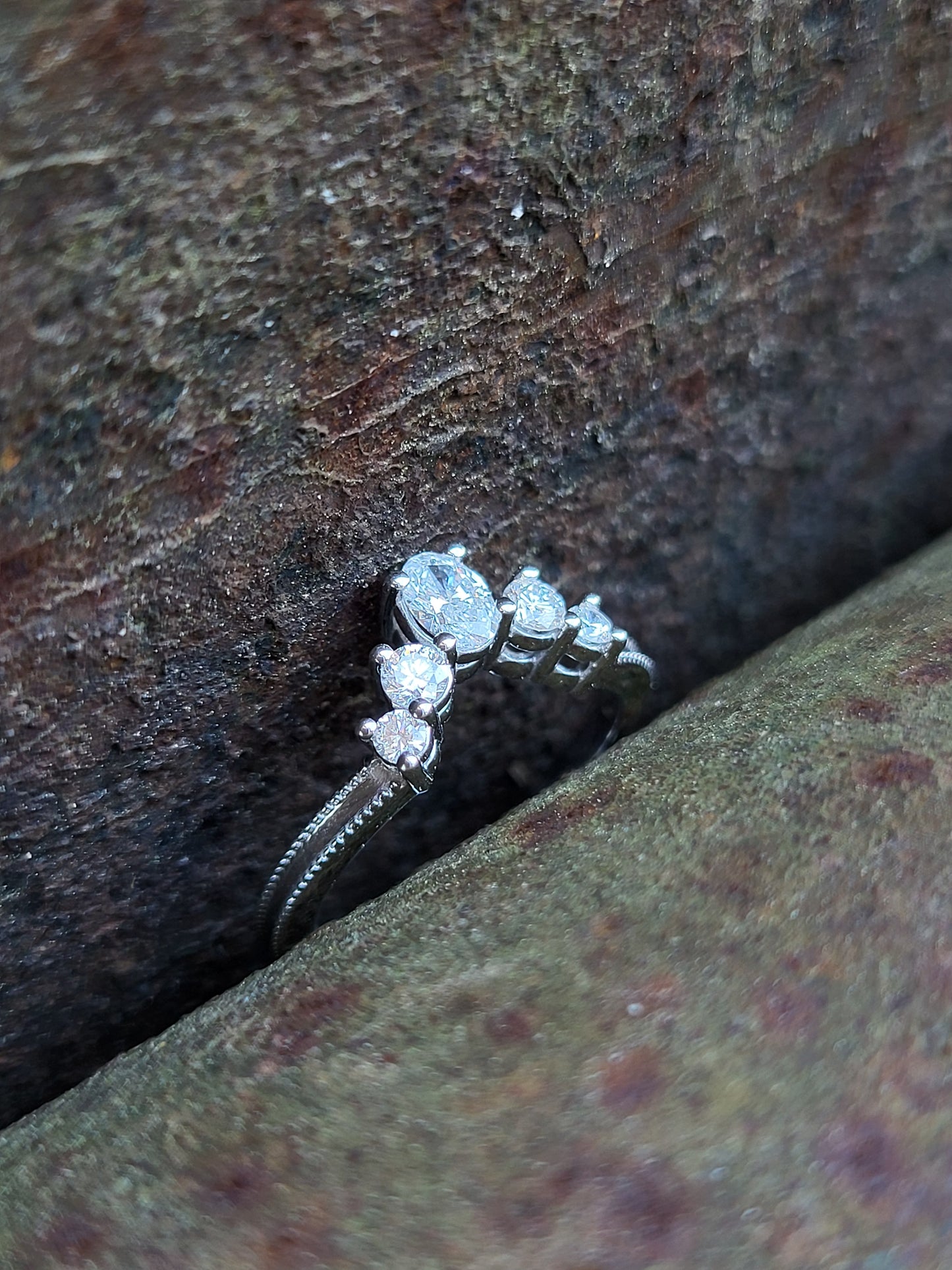 The Aspen: Contour Stacking Band for Engagement Ring, Western Stackable Wedding Ring, Cowgirl Wedding Band, Vintage Inspired Wedding Ring