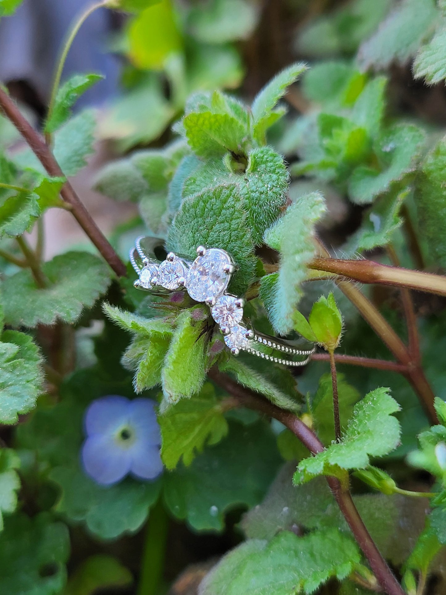 The Aspen: Contour Stacking Band for Engagement Ring, Western Stackable Wedding Ring, Cowgirl Wedding Band, Vintage Inspired Wedding Ring