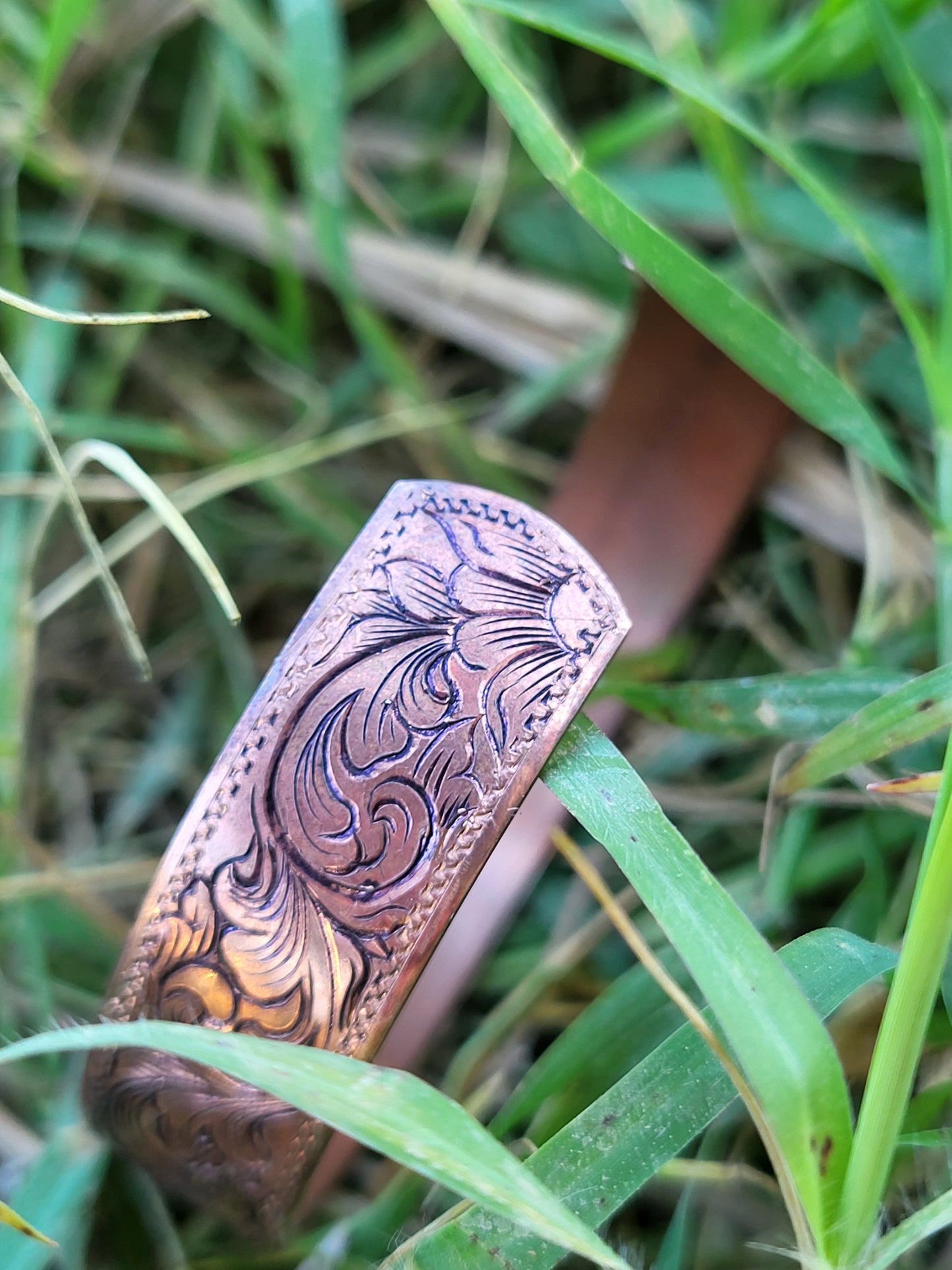 Immediate Ship! Western Hand-Engraved Copper Scrollwork Bracelet, Cuff Style Copper Bracelet, Cowboy Christmas Gifts, Western Gifts, Copper Cuff (Copy)