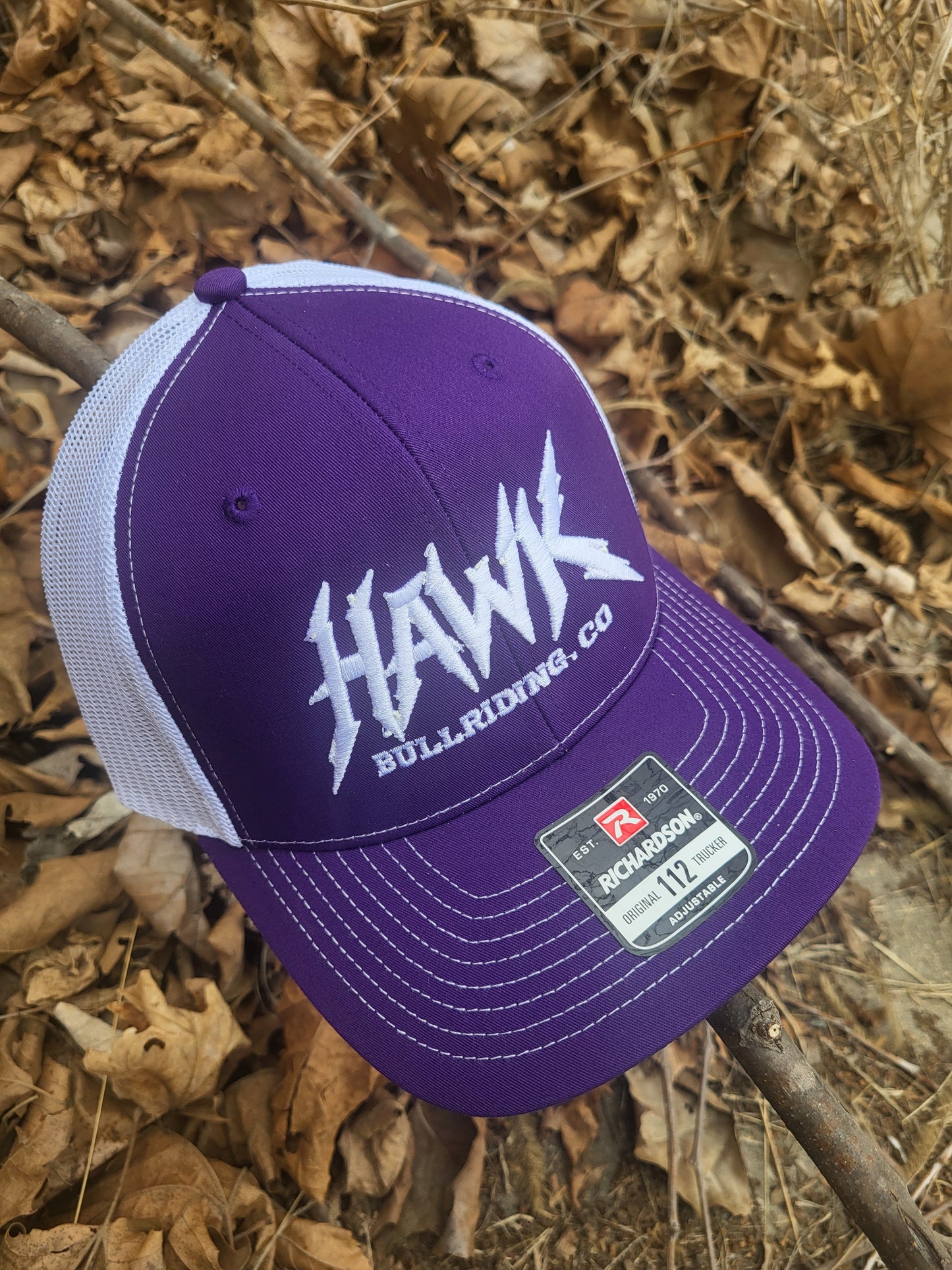 Hawk Baseball Caps- Add a new hat to your collection, and support your favorite bull rider!