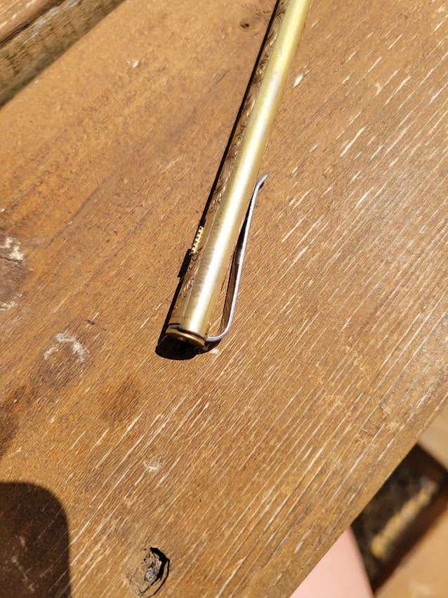 Hand Engraved Boker Metal Pen, Gift for Him, Gift for Her, Christmas Gift Idea, Cowboy Gift Idea