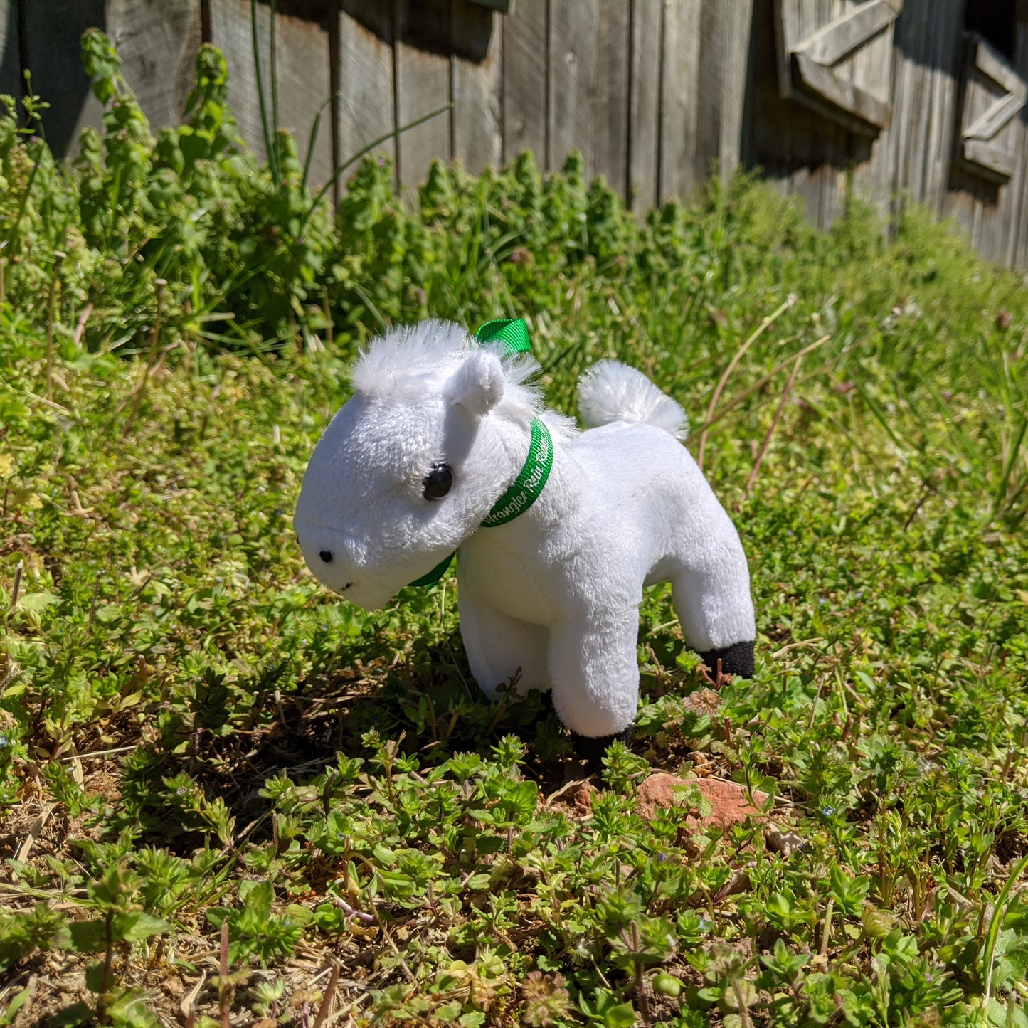 Sidewinder Plush Toy Horse Character from the book series The Adventures of Cowboy Cinch & Wrangler Rein