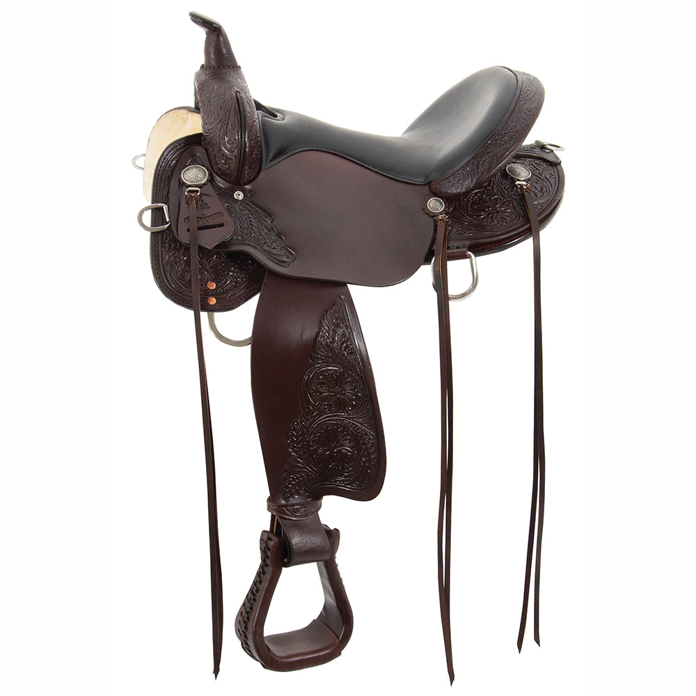 Side Picture of High Horse Mesquite Trail Saddle 6864