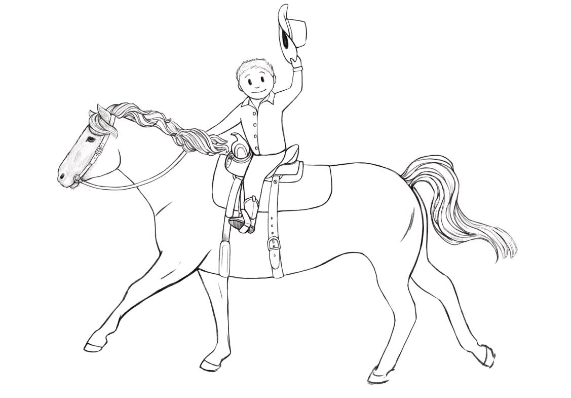 Wrangler Rein Rides Again FREE Coloring Sheet