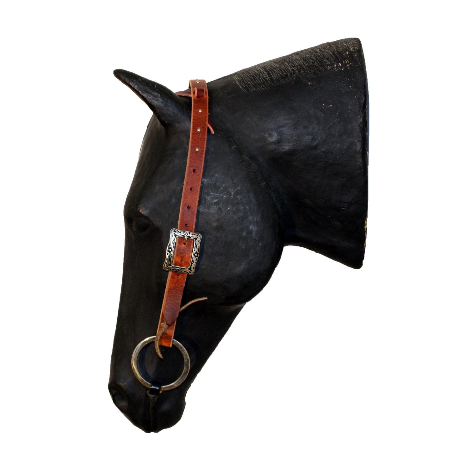 Picture of C&L Spotted Feedlot One Ear Headstall Square Buckle HS000001