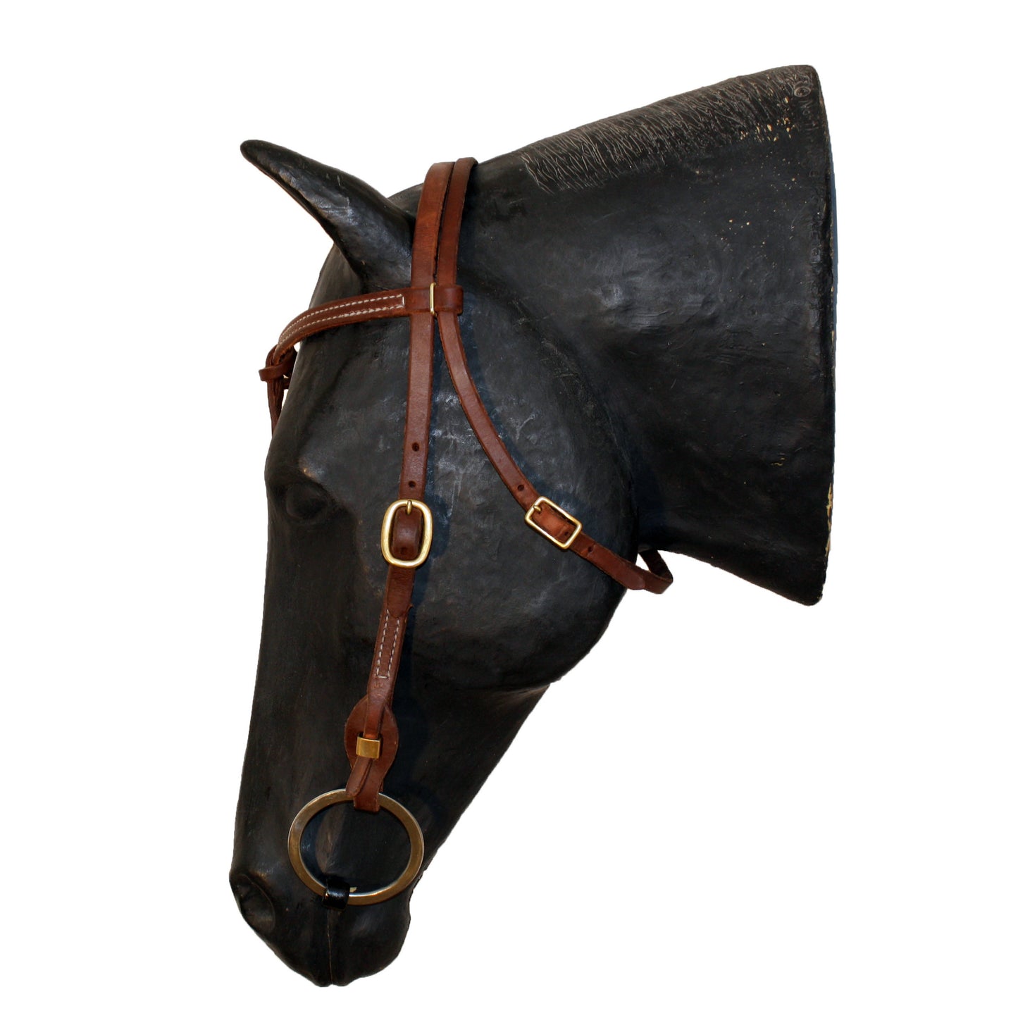 Picture of C&L Classic Futurity Brass Quick Change Browband Headstall HS000021