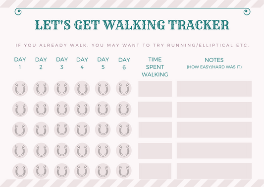 Let's Get Walking Tracker