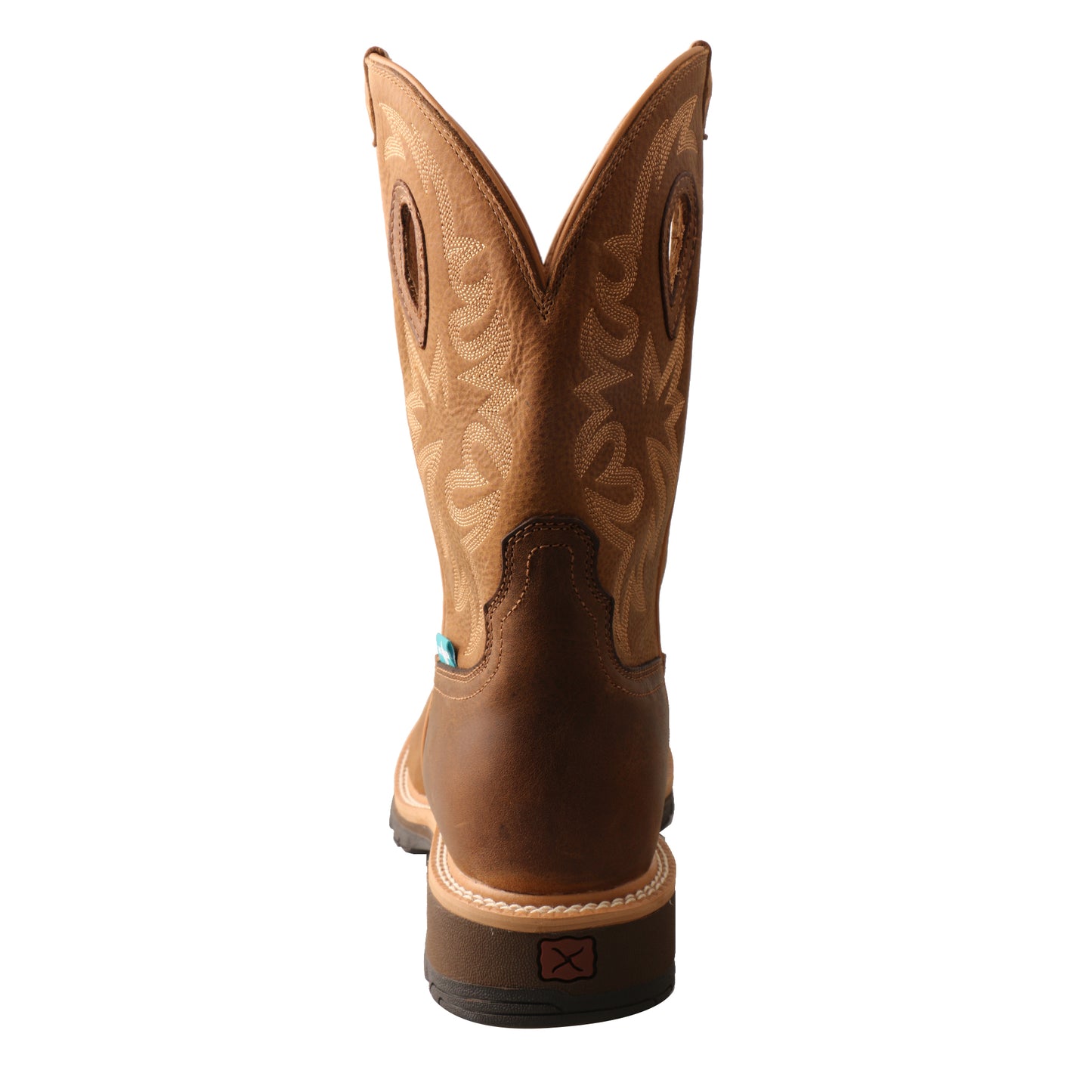 Picture of inside of Men's Twisted X Pull On Soft Toe 11" Western Work Boot MCWW002