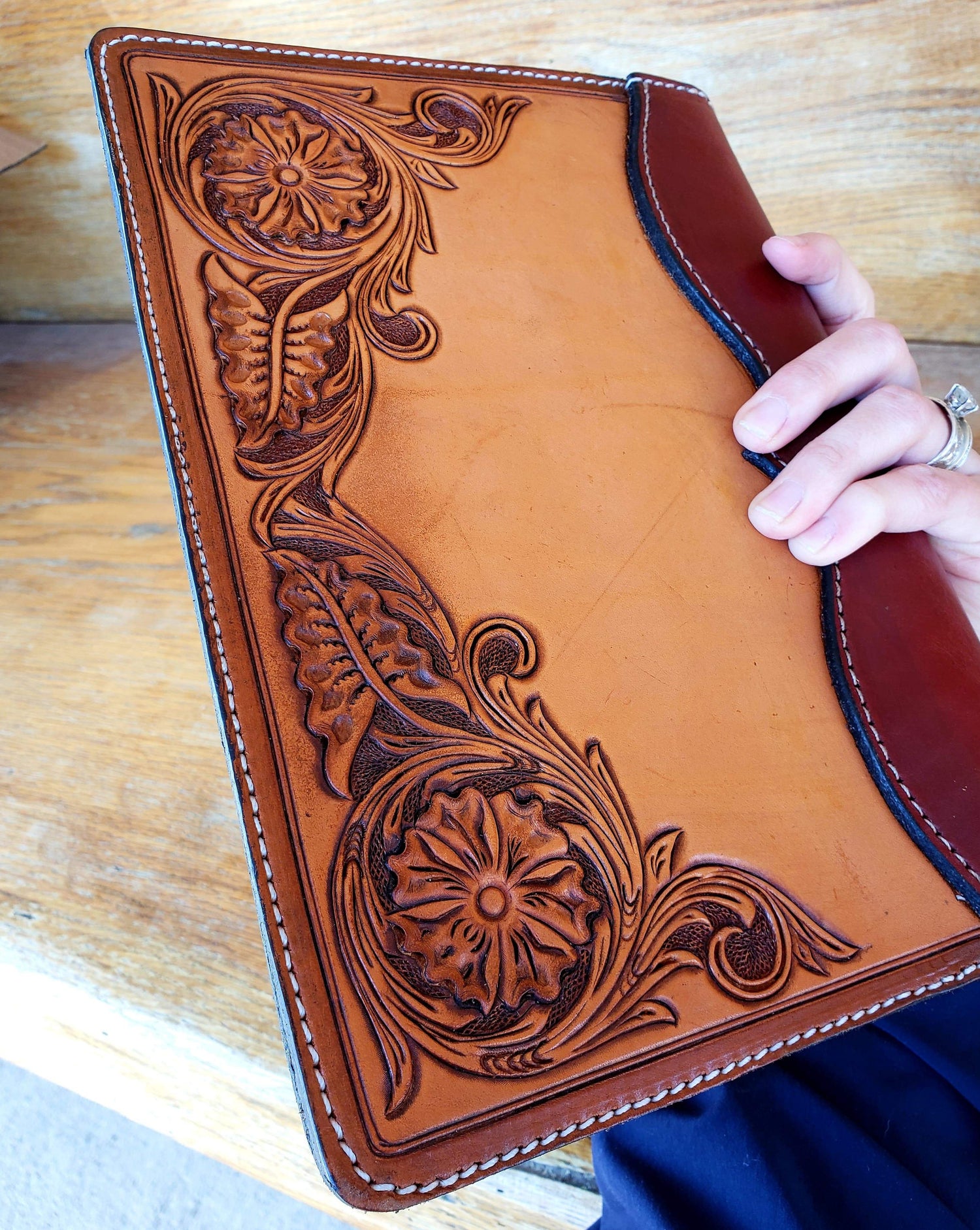 Back Cover of Bible Cover