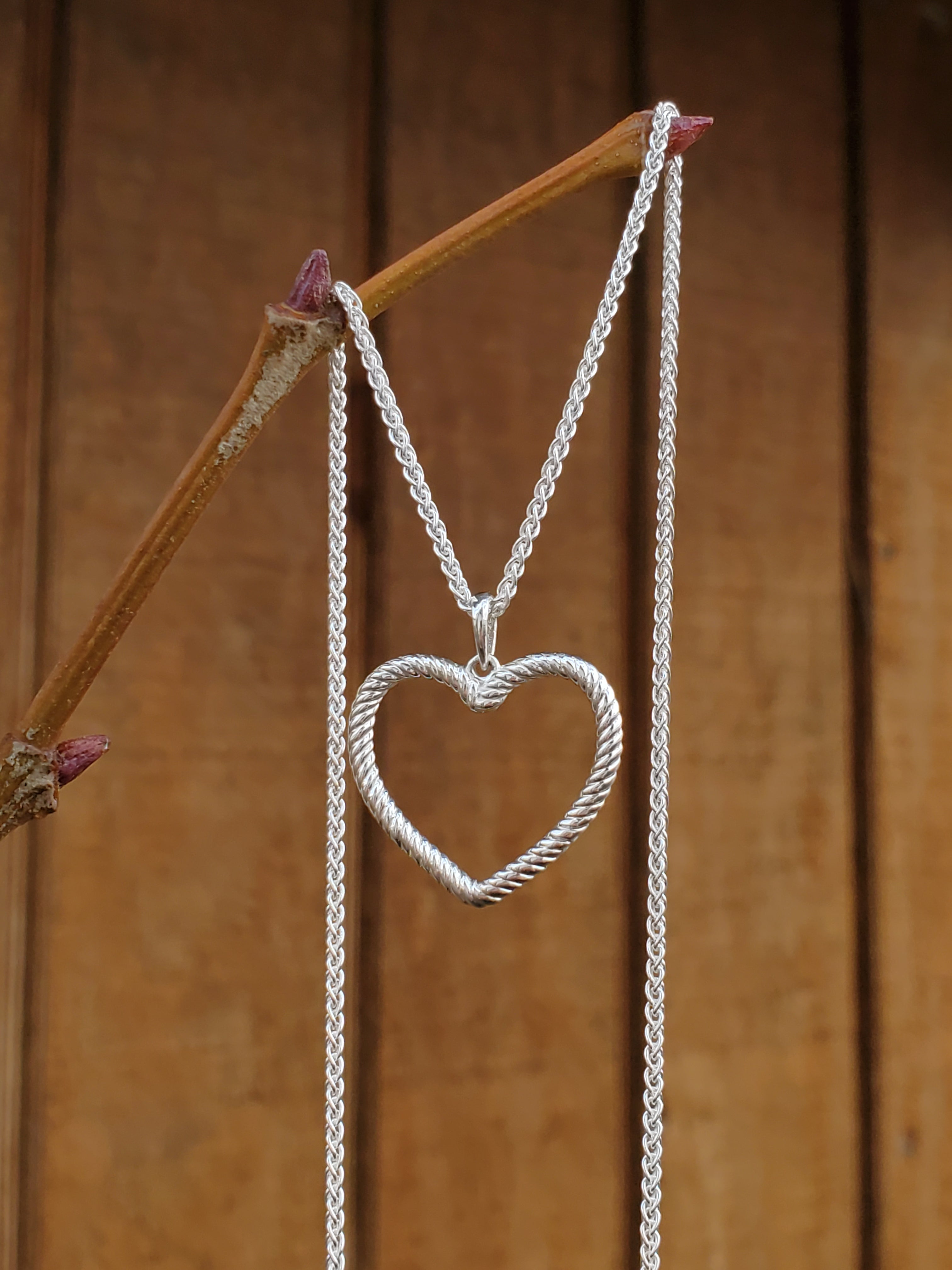 Heart Rope Pendant: Cowgirl Heart Jewelry, Western Rope Jewelry, Weste ...