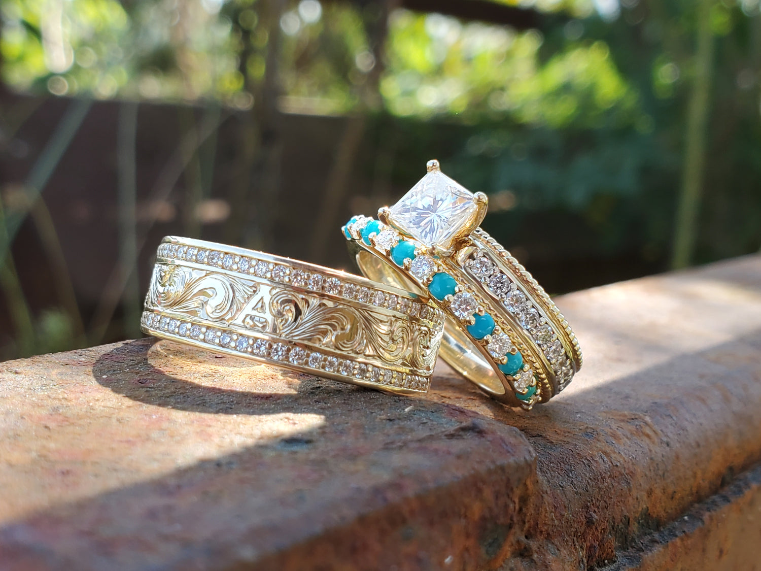 Diamond Rings That Real Wedding rings with real diamonds 60 photos - Vianawedding.com