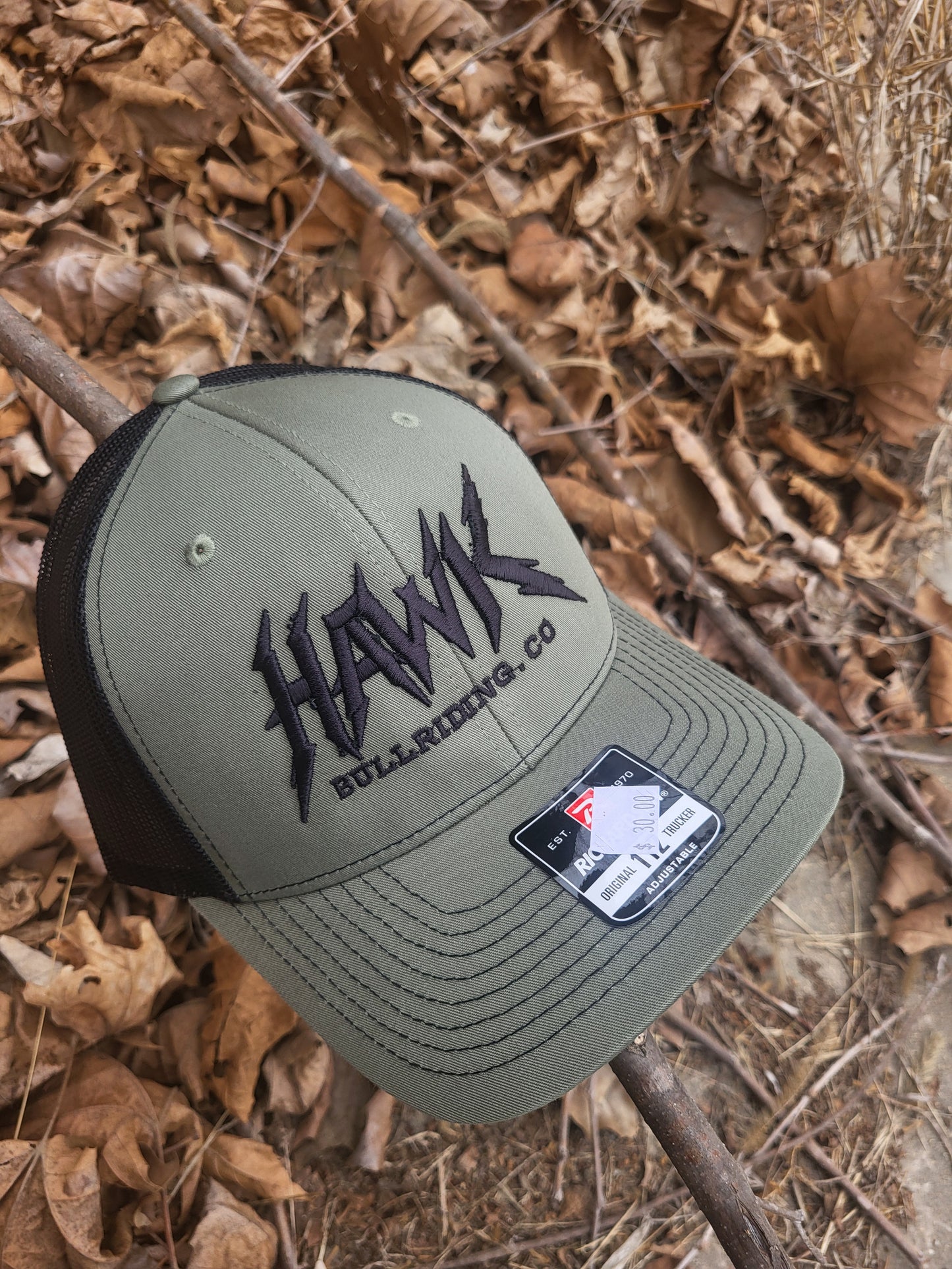 Hawk Baseball Caps- Add a new hat to your collection, and support your favorite bull rider!
