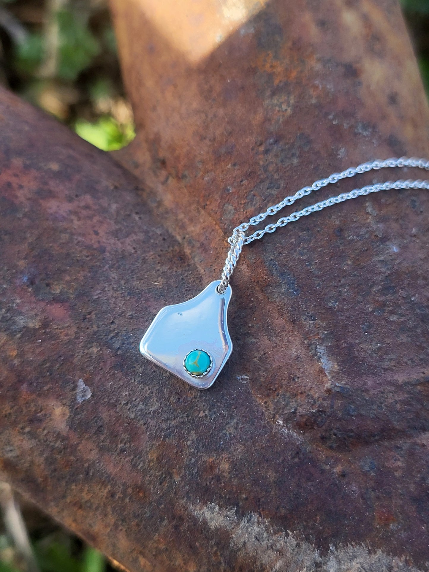 Cowgirl Charm #3: The Cow Tag. Copper, Sterling Silver, or Yellow Gold, Western Charm for Her, Cattle themed Jewelry, Western Bridesmaid Gift, Cowgirl Charm Necklace