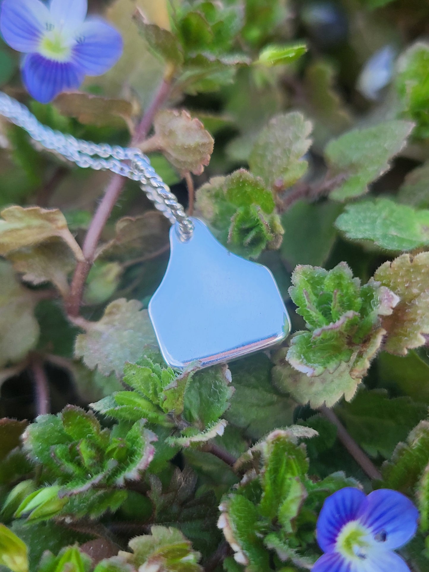 Cowgirl Charm #3: The Cow Tag. Copper, Sterling Silver, or Yellow Gold, Western Charm for Her, Cattle themed Jewelry, Western Bridesmaid Gift, Cowgirl Charm Necklace