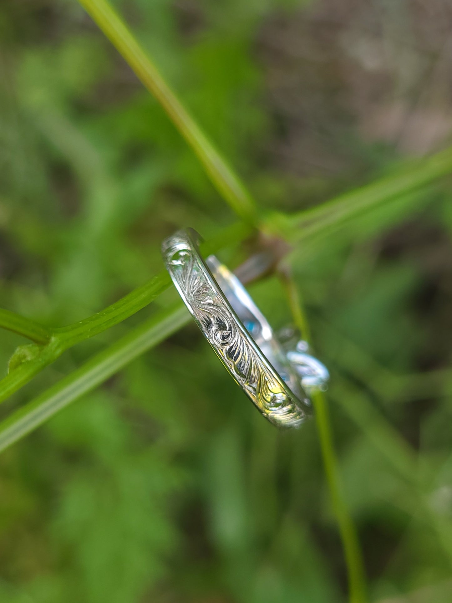 The Tilda: Gemstone accented Narrow 3.5mm, 2 - 2.75 ct. Princess Cut 10K, 14K, or 18K White Gold Engagement Ring, Western Engagement Ring, Cowgirl Ring, Western Wedding Ring