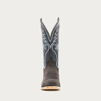 MCCUNE Men's Cowboy Boot, Grey Roughout by Hyer, the ultimate long-lasting cowboy boot