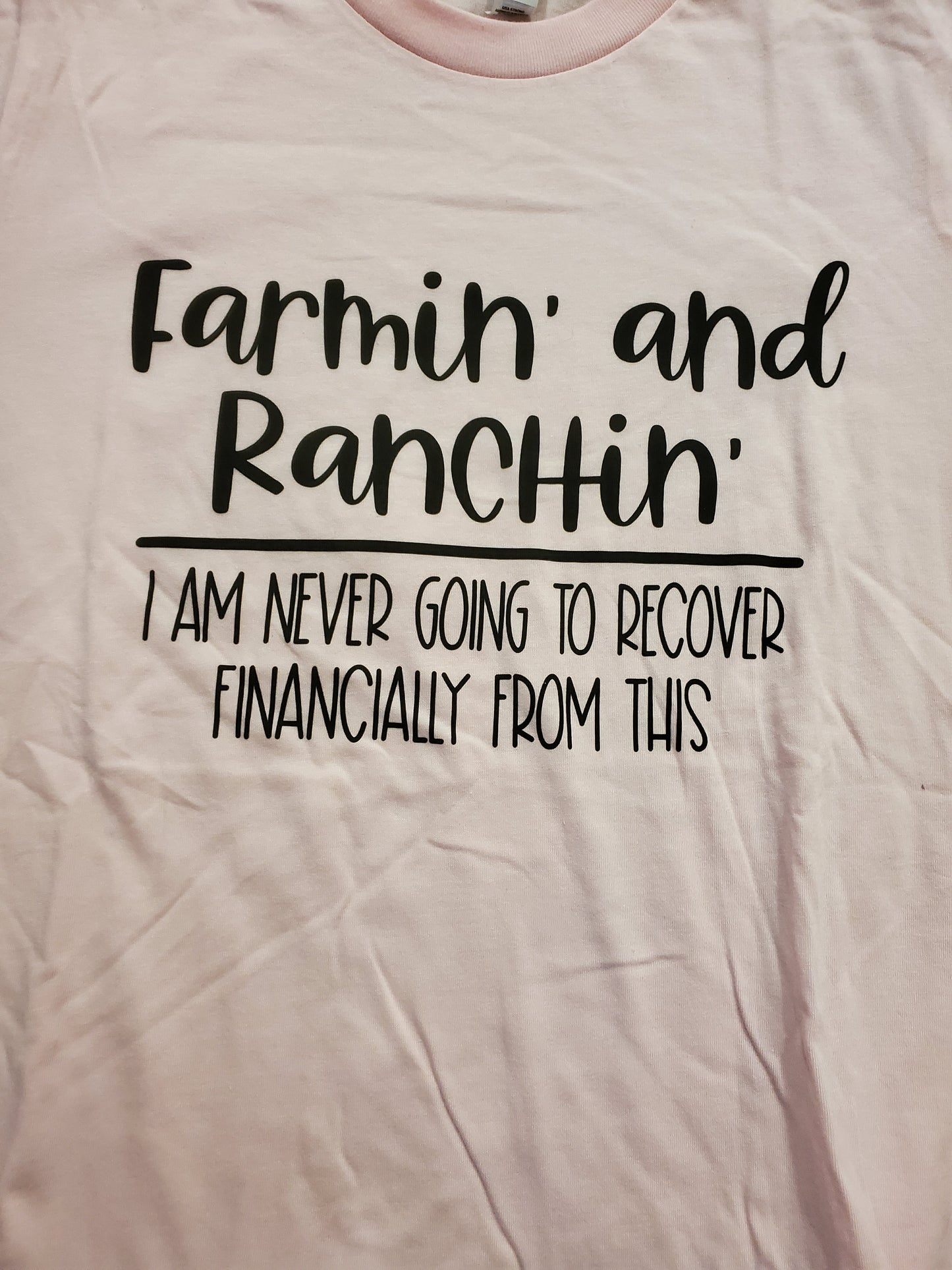 Farmin' and Ranchin' Graphic T-Shirt