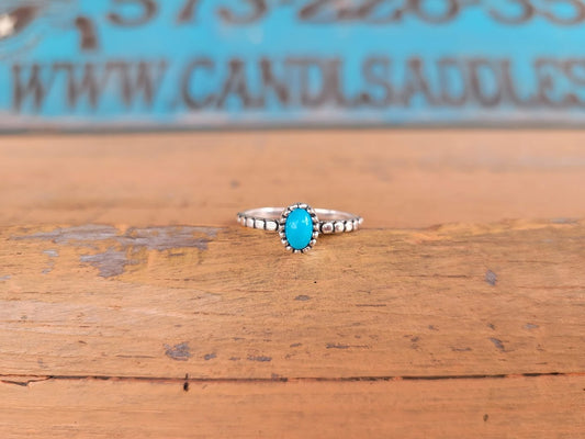 Sterling Silver Turquoise Ring