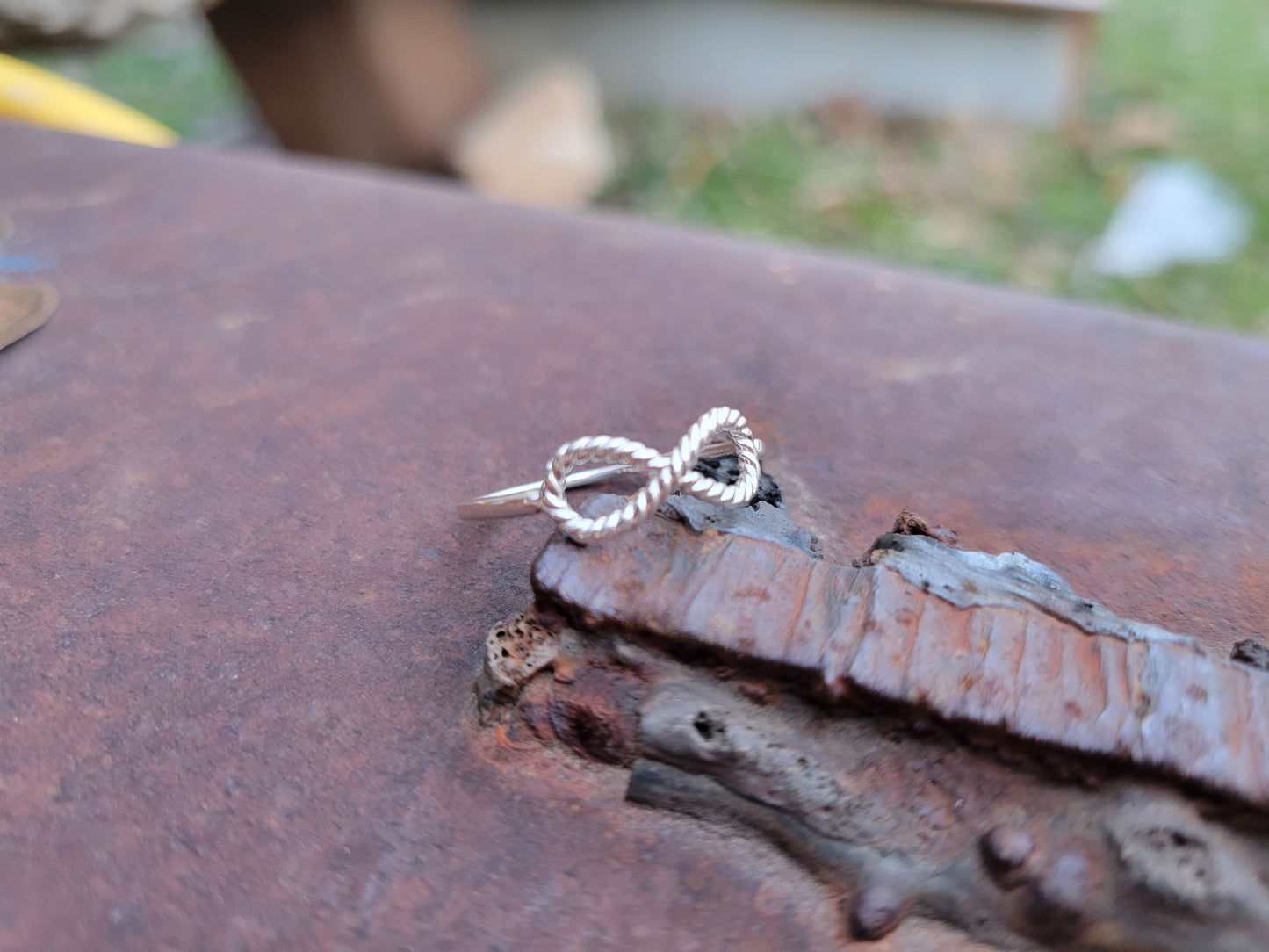Sterling Silver Infinity Rope Ring, Gifts for her, – Cowboy Specialist