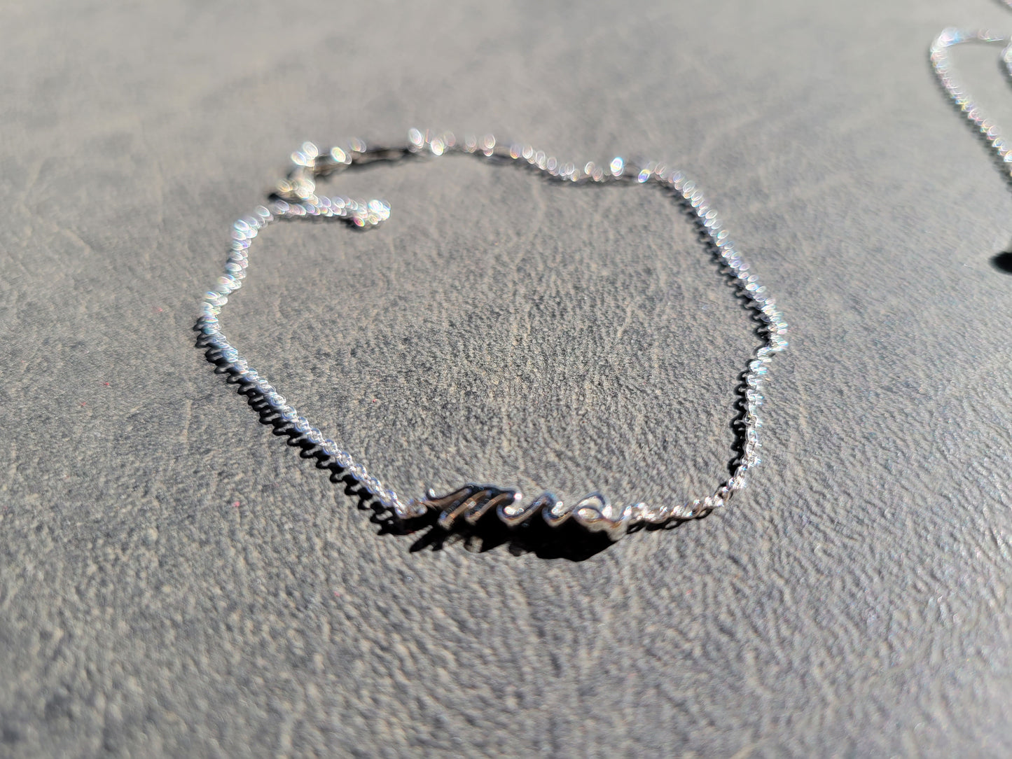 "Mrs" Sterling Silver chain bracelet, gift for her, bridal gift