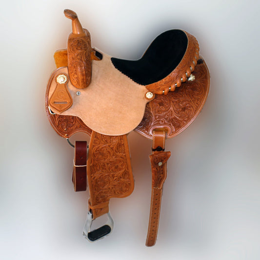 Side picture of C&L Barrel Saddle CLS00002