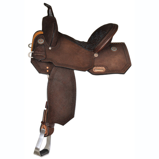 Side Picture of High Horse Lindale Barrel Saddle 6228