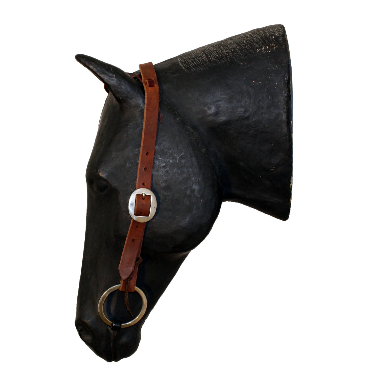 Picture of C&L Feedlot One Ear Headstall Oval Buckle HS000002