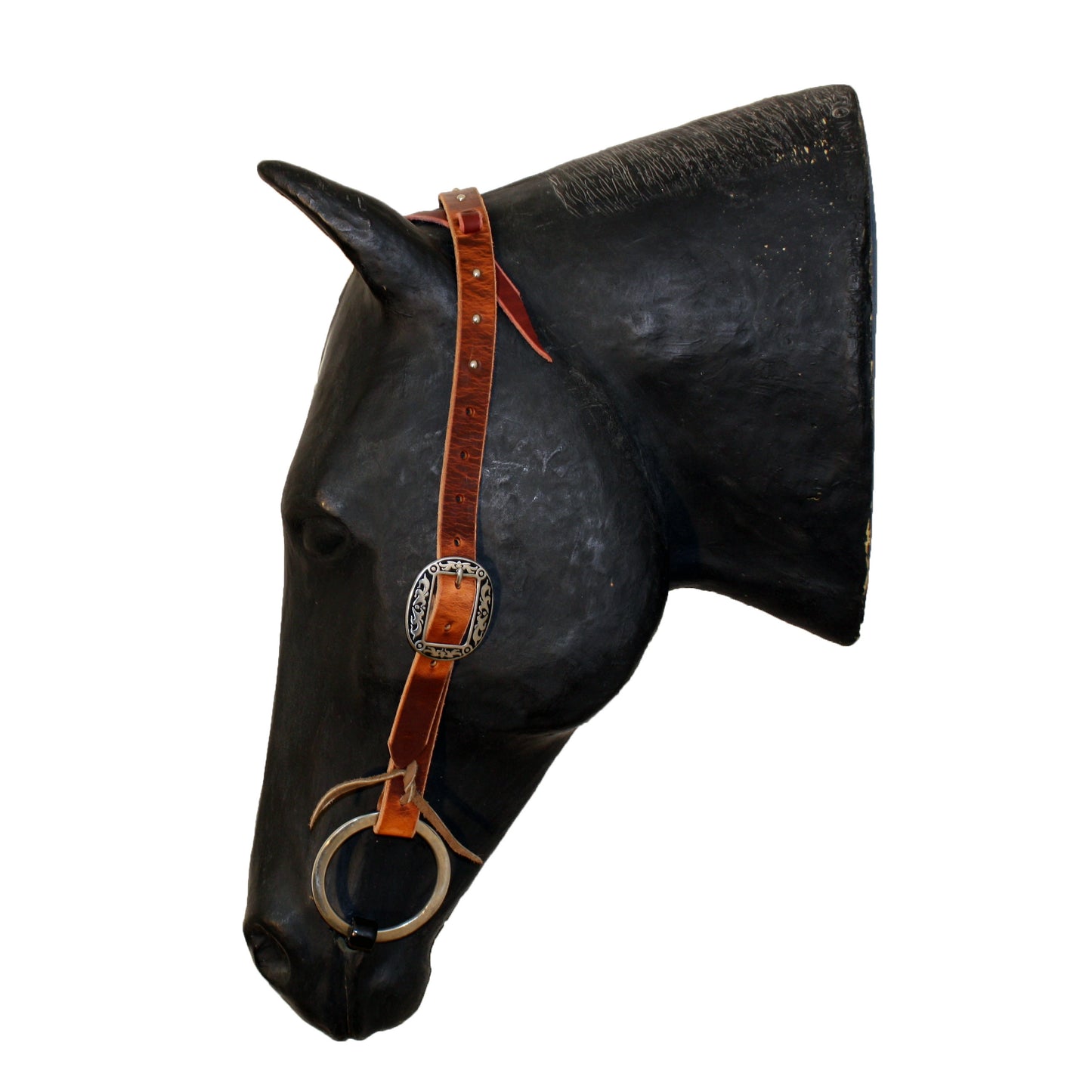 Picture of C&L Spotted Feedlot One Ear Headstall Oval Buckle HS000003