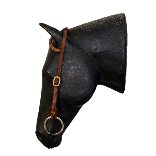 Picture of C&L Classic Brass Quick Change One Ear Headstall HS000020