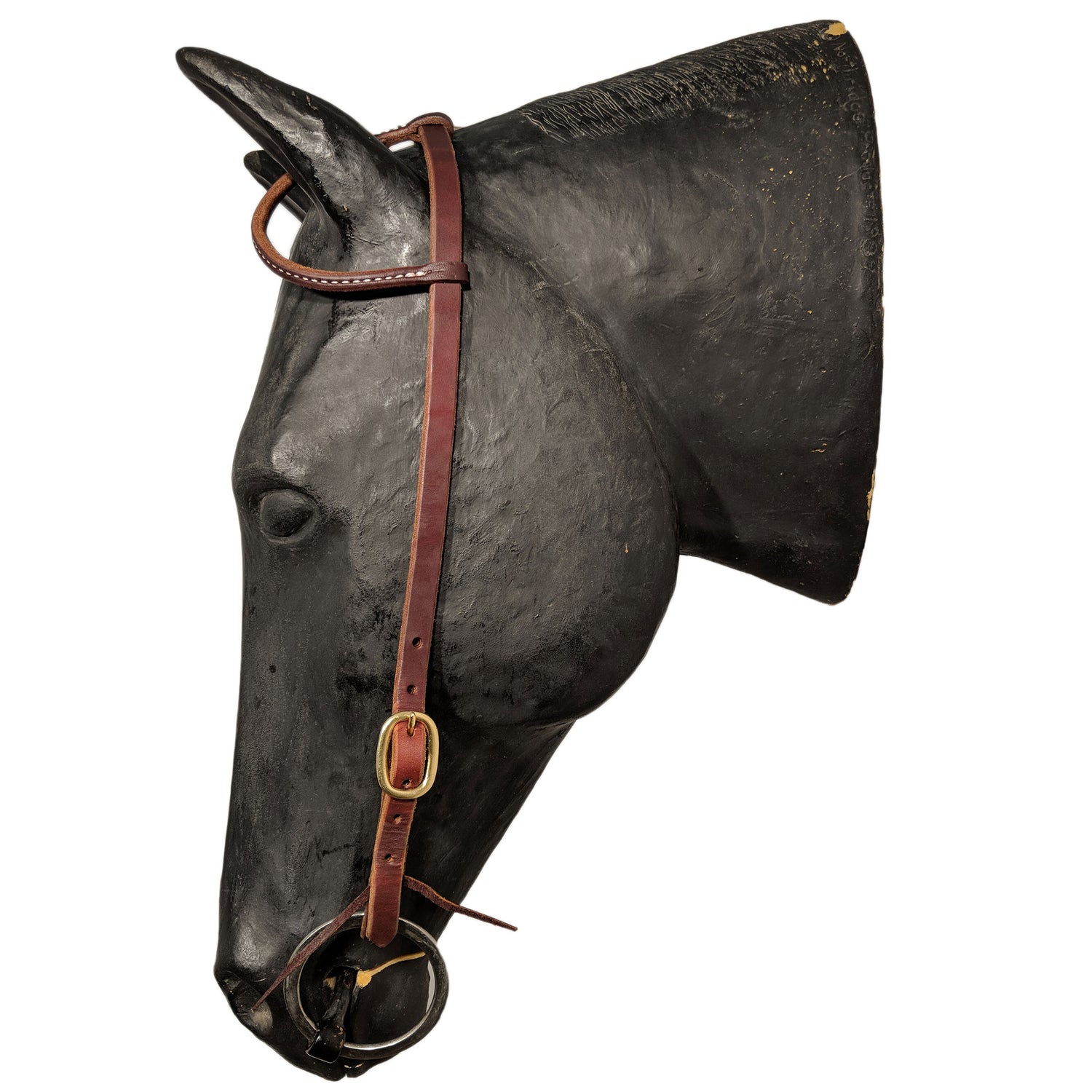 Picture of C&L Classic Brass One Ear Headstall HS000031