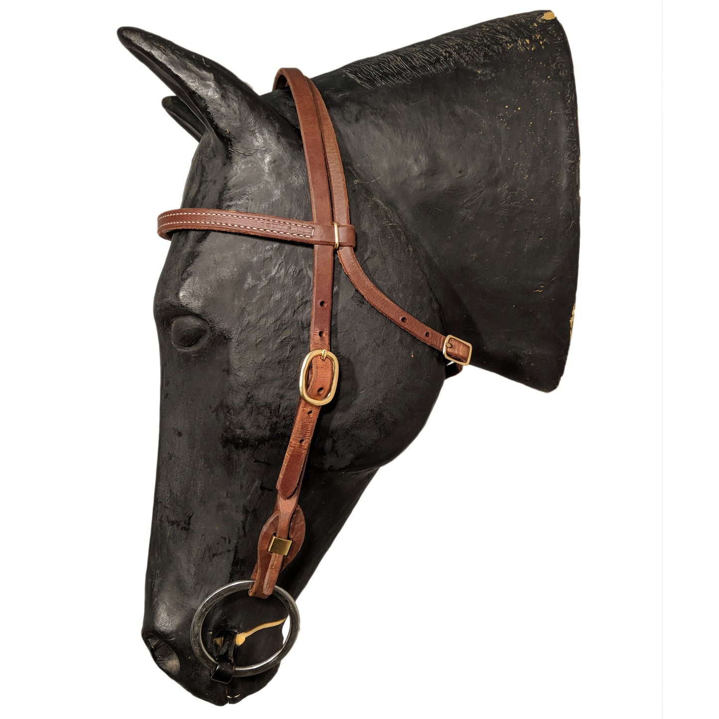Picture of C&L Classic Brass Quick Change Browband Headstall HS000032