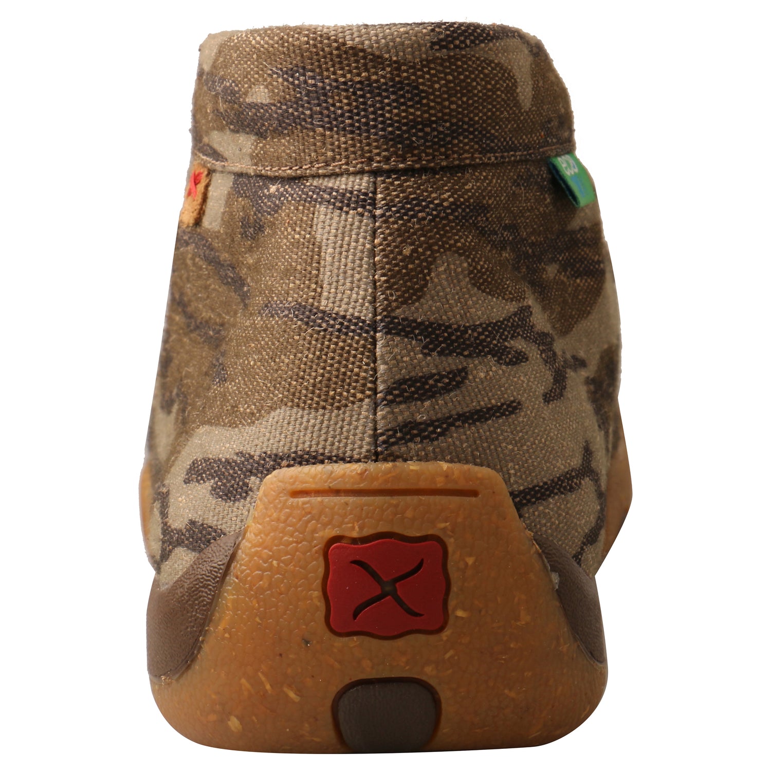 Picture of inside of Men's Twisted X Mossy Oak ecoTWX Chukka Driving Moc MDM0082