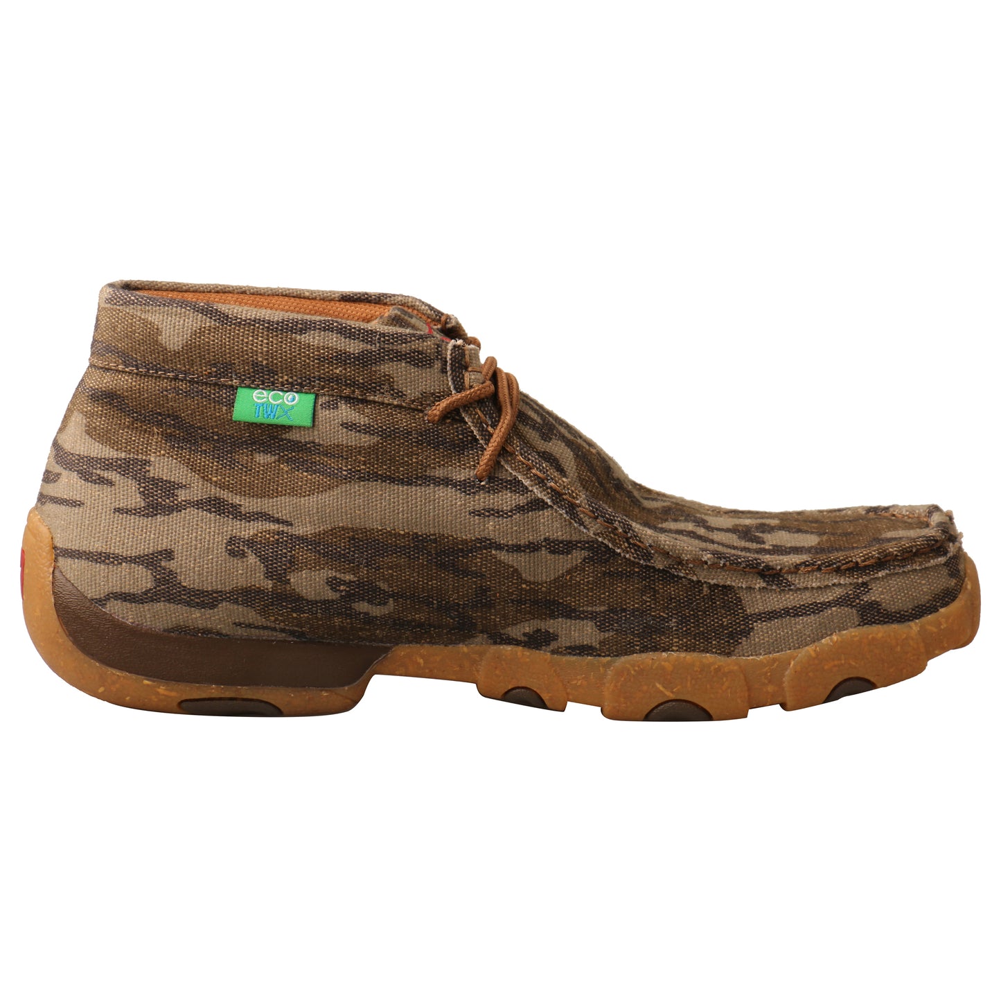 Picture of heel of Men's Twisted X Mossy Oak ecoTWX Chukka Driving Moc MDM0082