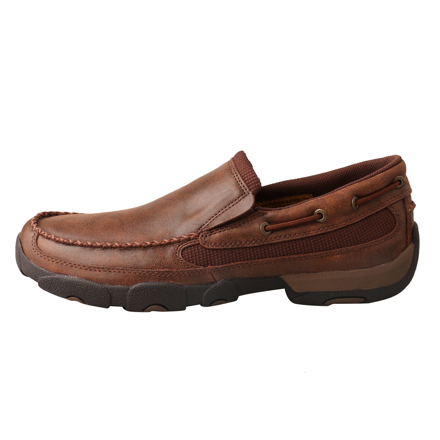 Picture of front of Men's Twisted X Slip-On Driving Moc MDMS009
