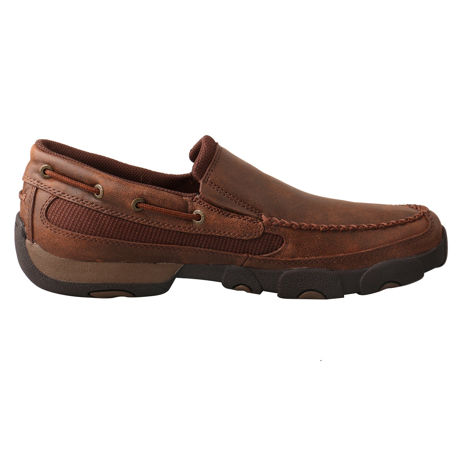 Picture of heel of Men's Twisted X Slip-On Driving Moc MDMS009