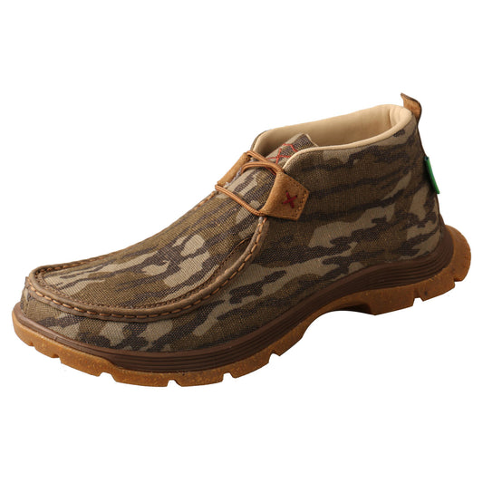 Men's ecoTWX Chukka Oblique Toe Mossy Oak Shoe Twisted X MFS0001