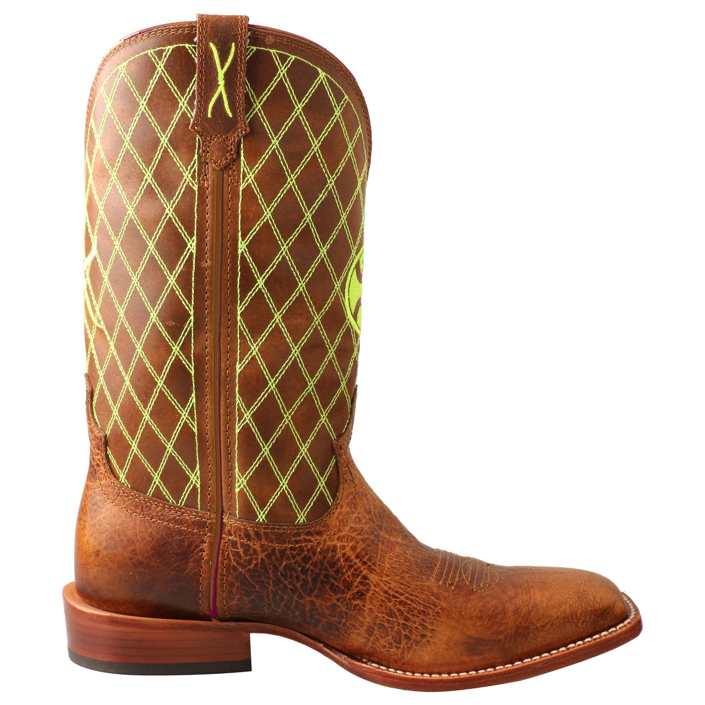 Picture of heel of Men's Twisted X 12" Hooey Boot MHY0031