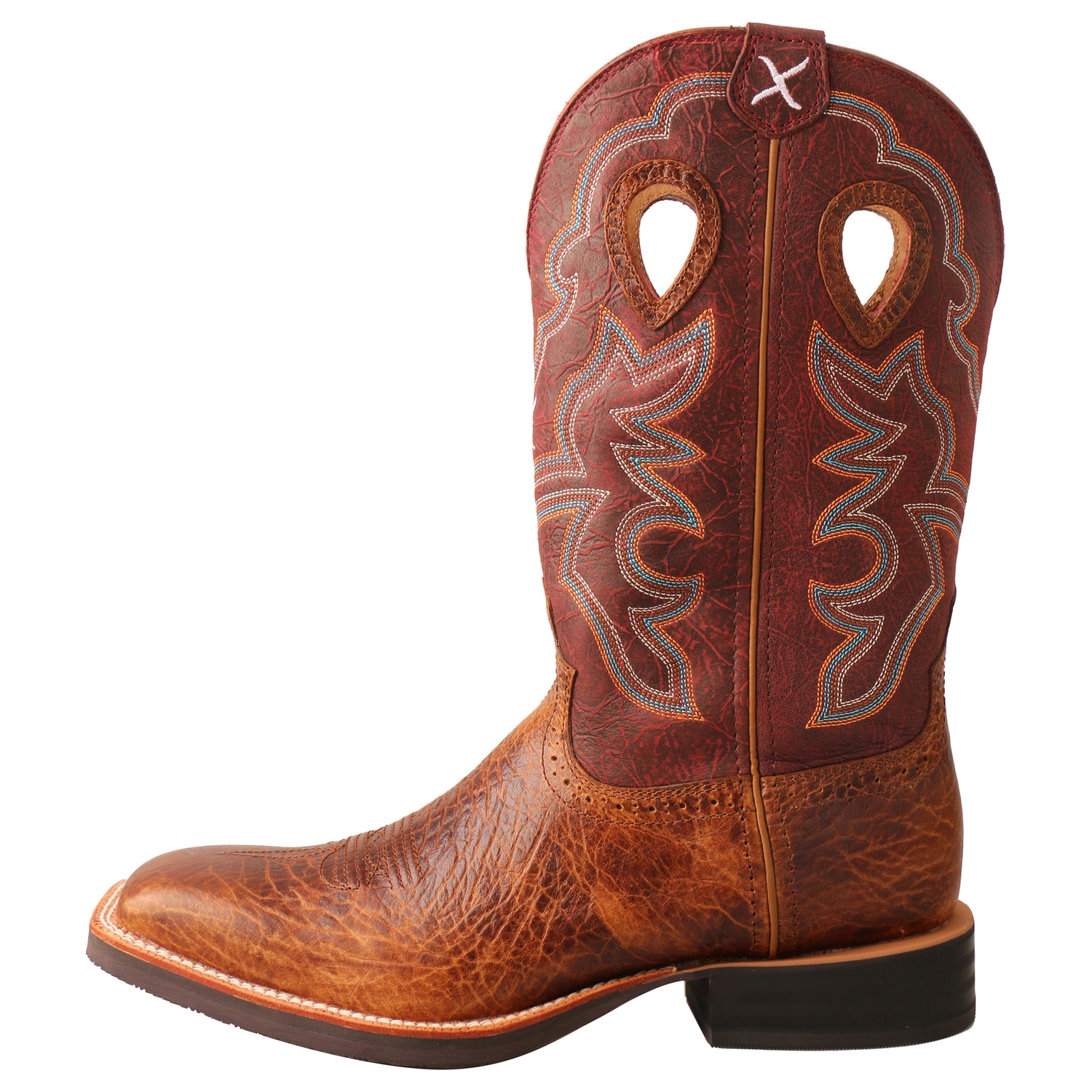 Picture of front of Men's Twisted X 12" Ruff Stock Boot MRS0065