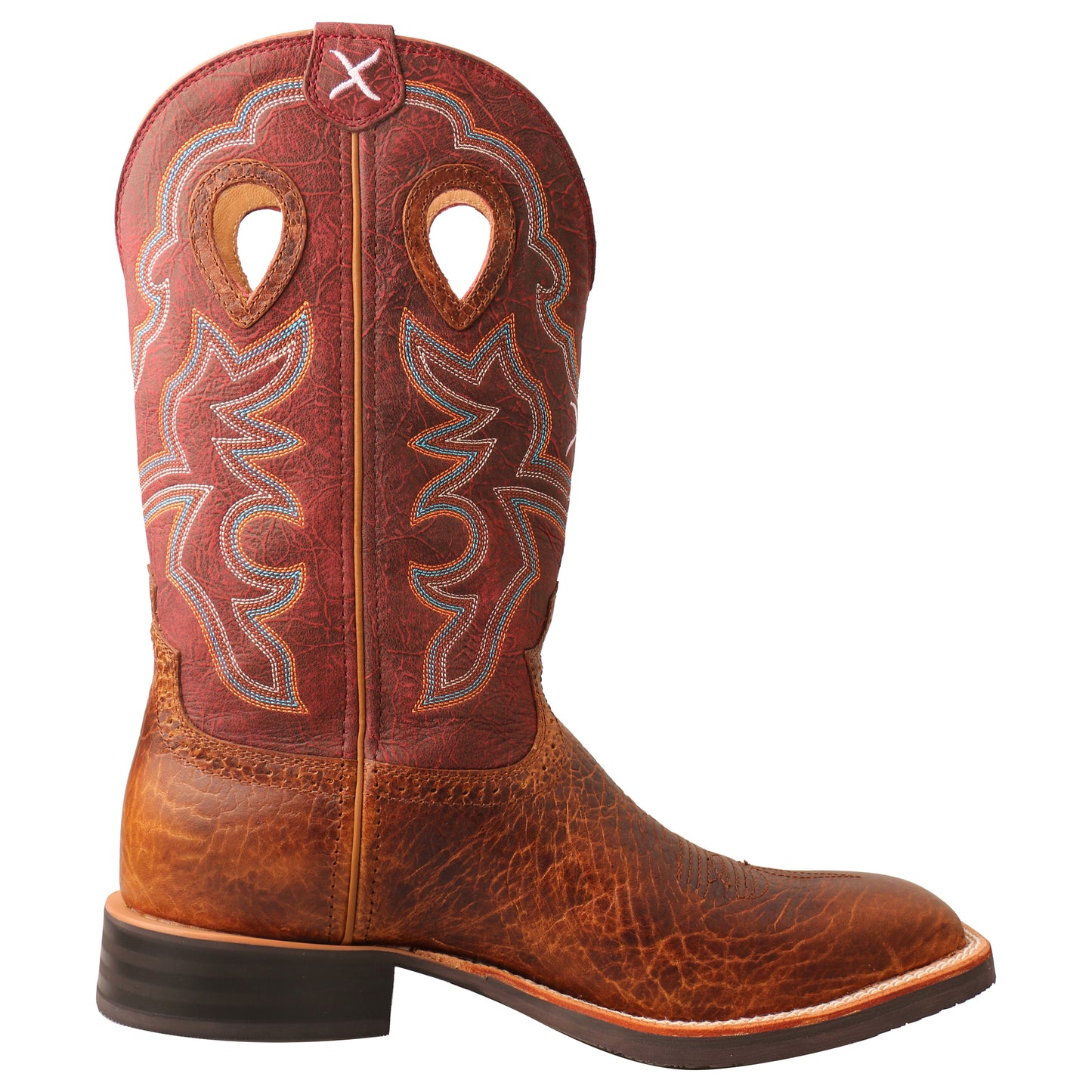 Picture of heel of Men's Twisted X 12" Ruff Stock Boot MRS0065