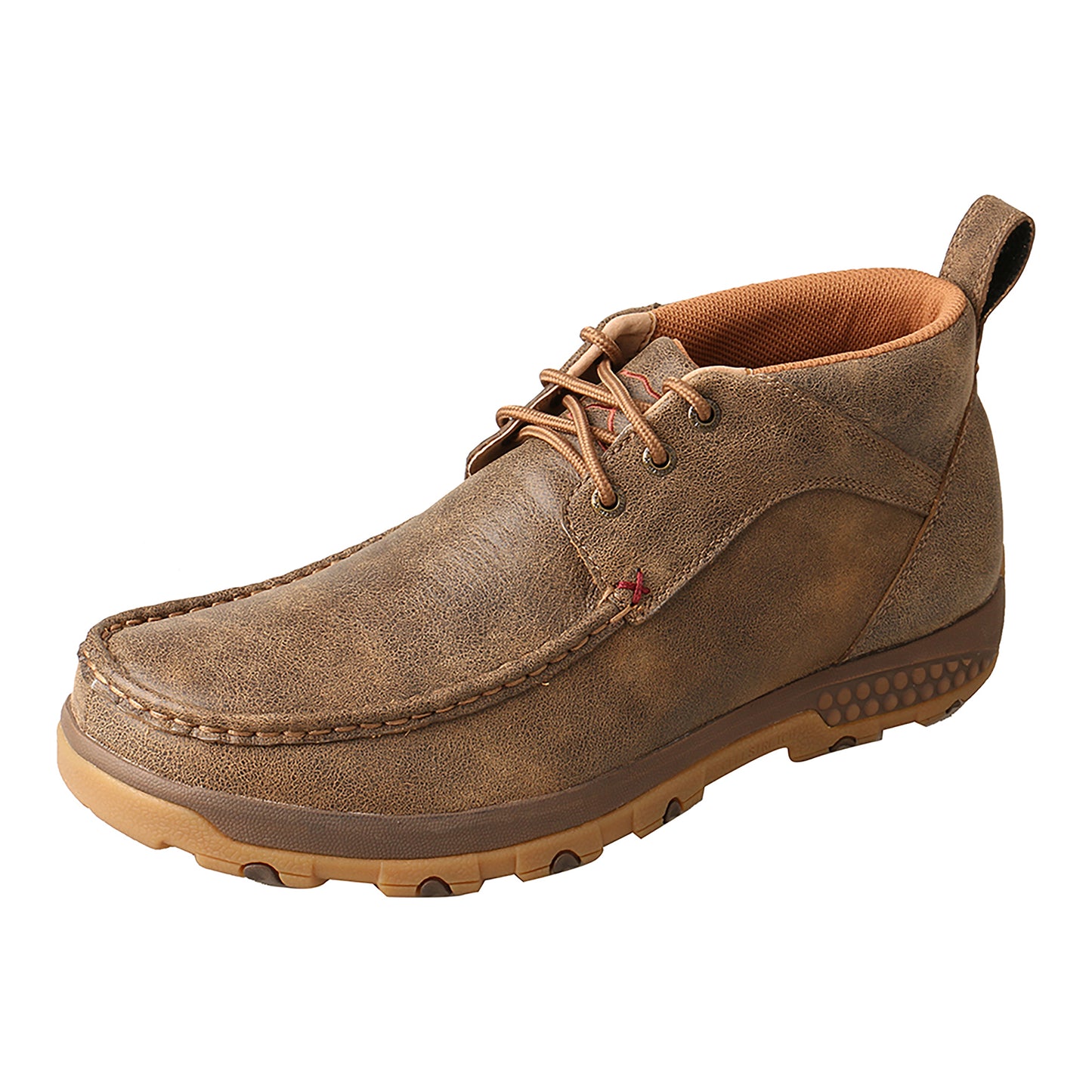 Picture of front outside of Men's Twisted X CellStretch Chukka Driving Moc MXC0001