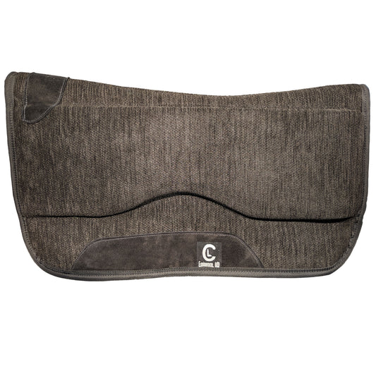 Picture of C&L Black Spinal Relief Saddle Pad SP000003