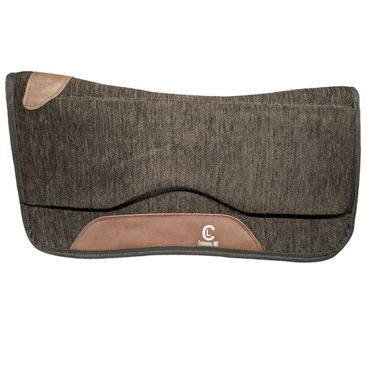 Picture of C&L Black Spinal Relief Saddle Pad SP000003