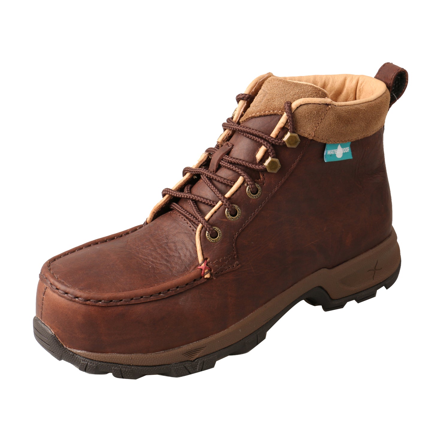 Picture of front outside of Women's Twisted X Lace Up Safety Toe 4" Work Hiker Boot WHKWC01